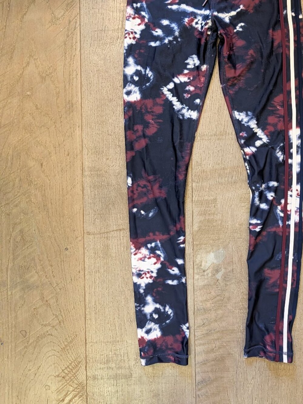 The Upside Tie-Dye Racing Stripe Leggings S US 6